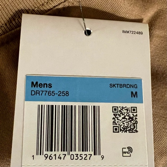 Nike SB Loose Fit Launderette T-Shirt Size Medium Brown/Multi - Picture 11 of 12